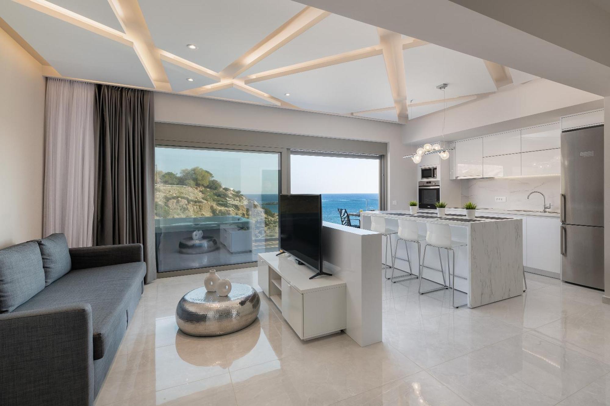 Aquamarine Luxury Suites Archangelos  Exterior photo